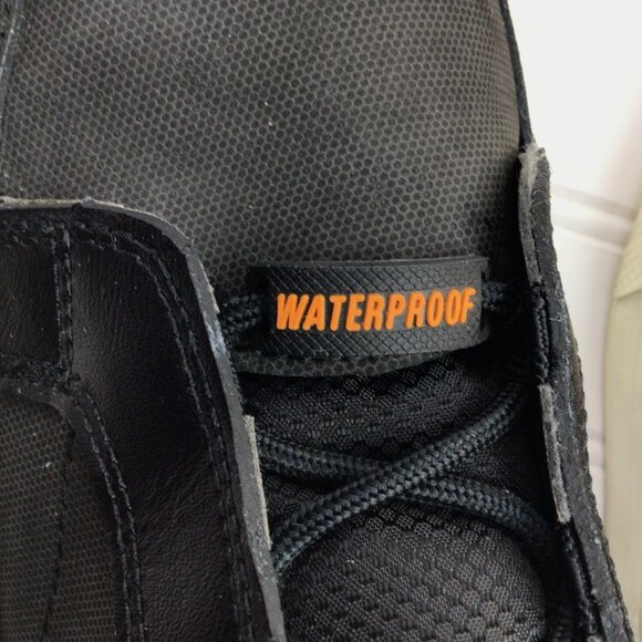 Harley-Davidson Vardon Hi-Top Sneakers Mens 8.5M Waterproof Riding Black D87175 - Picture 11 of 13